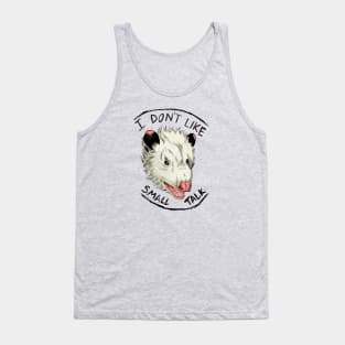 Introvert Possum Tank Top